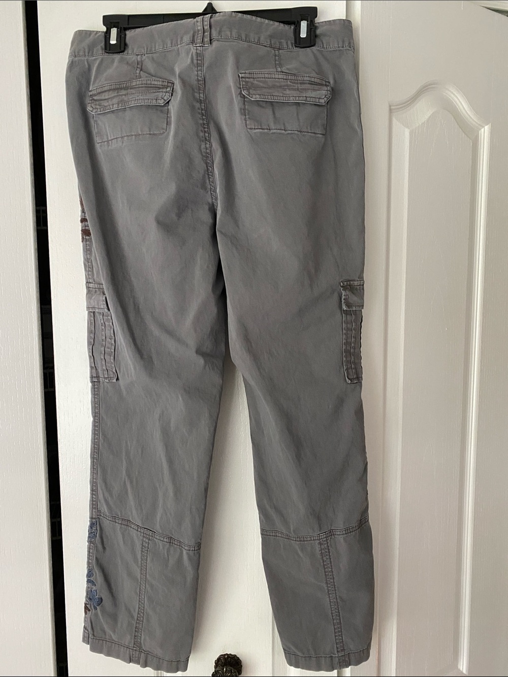 Sundance Embroidered Cargo Pants - Picture 2 of 9